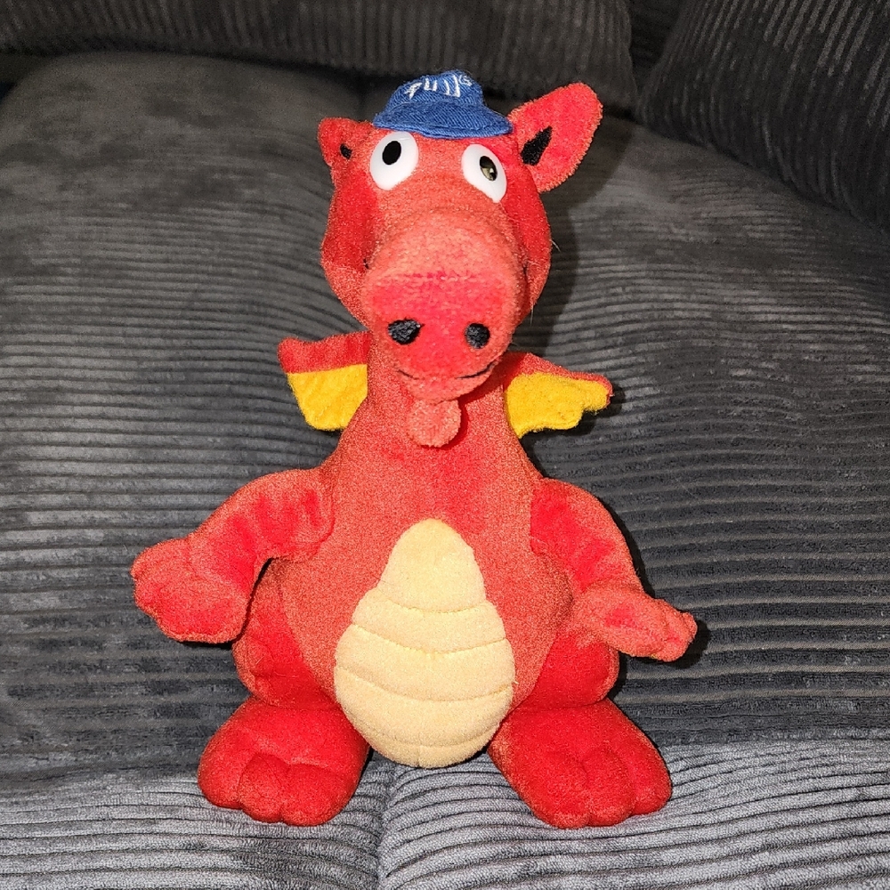 Pilu the‎ Red Dragon Plush Luzern Switzerland